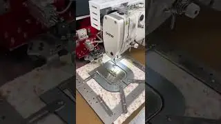 Somax automatic pocket setter machine #somax #sewingequipment #foryou #pocketsetter #pocketattach