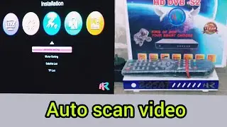 HR set top box auto scan kese kare | mpeg4 set top box auto scan kese kare