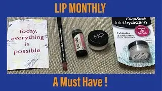 March LIP MONTHLY - International Lip Subscription | Un-bagging and Review