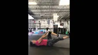 Elite Athletic Development | CrossFit Arlington Heights Movement Demo - Banded Leg Extensions