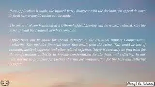 Criminal Injuries Compensational Tribunal - Cleary & Co. Solicitors