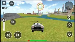 Flying Car Robot Shooting Games - Android Gameplay