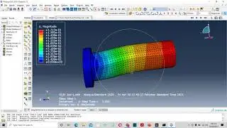 ABAQUS Stress analysis of knuckle pin| Knuckle pin joint | Solid works  to ABAQUS