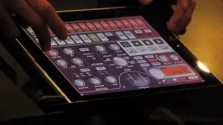 KORG iElectribe on iPad demo by Denkitribe