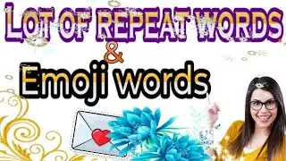 1 minute 1000 text |Lot of repeat words |Emoji words|F&A TECH |