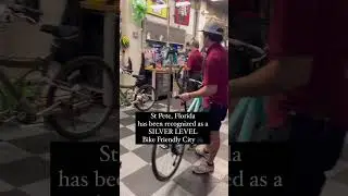 The St Pete lifestyle is all about the bike culture 🚴 #stpete #florida #bike