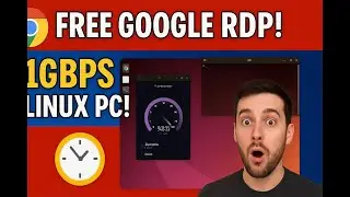 How to Get FREE Google RDP for 30 Minutes! | 1Gbps Linux Desktop Setup + Speedtest