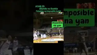 Rhenz Abando vs Scottie Thompson, outside na, napaganda pa.