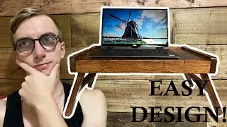 Bed Table For Laptop DIY | (Breakfast in Bed Desk)