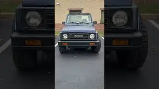 Here&rsquo;s one you don&rsquo;t see everyday, a Suzuki Samurai on super swampers!