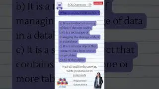 sql questions and answers - 59 