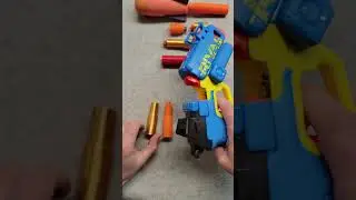 💥Kapow!💥 Firing Full Length & 2x Half Length Darts With Nerf Rival Pilot Shells! Mod #nerf #nerfgun