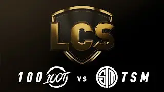 100 vs. TSM - Week 1 Day 1 | LCS Spring Split | 100 Thieves vs. TSM (2019)