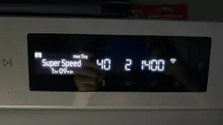 Samsung Bespoke AI WW11BB704DGW - Super Speed 40° with Intensive - Full Cycle (HDR)