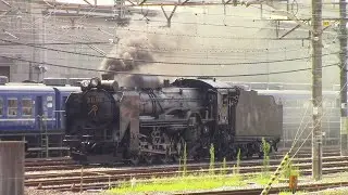 【2025年8月25日】JR東日本　D51 498【構内試運転】【高崎駅】【GV E197】