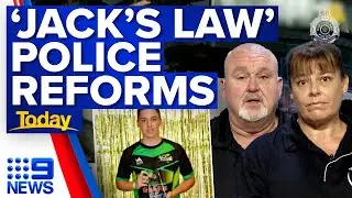 Queensland Police given more powers as part of new &lsquo;Jack&rsquo;s Law&rsquo; | 9 News Australia