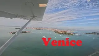 Flight from LIDU (Carpi) to LIPV (Lido di Venezia) on board Tecnam P 92 E