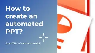 PPT automation|Reduce 50% manual WORK|lean management