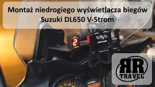 Montaż niedrogiego wyświetlacza biegów - Suzuki DL650 V-Strom