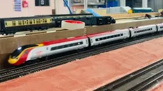 Class 390 pendolino at cradley heath model railway club 