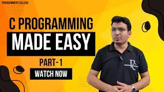 C Programming Tutorial - Part 1 | Introduction to C Programming