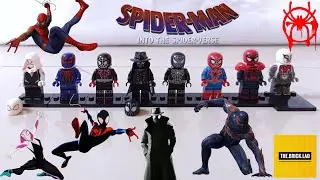 LEGO Spider-Man Unofficial Koruit KT1016 Spider-Man into the Spider-verse Spider Gwen Miles Morales