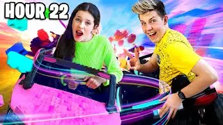 Last To Stop Gaming! Prez & Charli VS Mums in Lego 2K Drive🚗