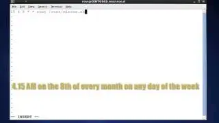 Learning CentOS Linux 6 3 Lesson 26 Using CRON to automate tasks