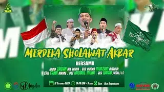 LIVE MERDEKA SHOLAWAT AKBAR BANJARNEGARA BERSAMA HABIB ZAIDAN BIN HAIDAR BIN YAHYA