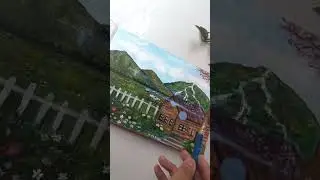 Relaxing Art Video ||Cassata Sketchbook #art #artwork #cassata #sketchbook #painting #menorahcreatif