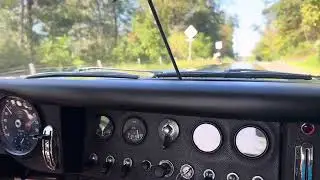 1967 XKE drive back roads