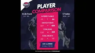 Select a Right Player for your team !