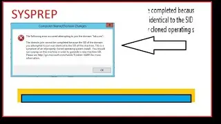 How to use sysprep command in Microsoft server