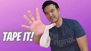 How to Tape Your Own Thumb in Minutes!