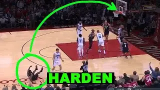This Is How JAMES HARDEN Became The KING Of 4 PT Plays