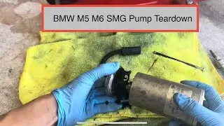 Разборка сломанного мотора насоса SMG BMW M5 M6 E60 E63 E64 2006-2010 гг.