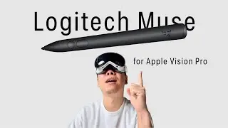 Unspoken Unboxing: Logitech Muse for Vision Pro | Drawing in 3D Space 🎨