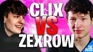 NRG Clix 1 VS 1 Playground TSM ZexRow | Fortnite Creative *INSANE NA BUILD FIGHTS*