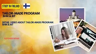 Study in Finland for BHM & BIT. Admissions Open for September Intake. Ielts:6/Pte:55, Gap accepted