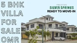 RS 10,00,00,000 House 🤯🏠 - High Budget House PRESTIGE SILVER SPRING: 5 BHK VILLA  | 98840  28393