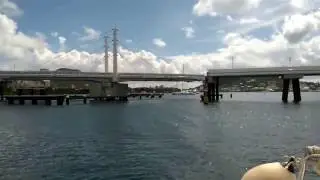 Opening of the Sint Maarten causeway bridge