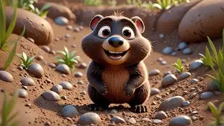 Molly Mole Digs a Tunnel | Underground Adventure Song for Kids | Fun Animal Nursery Rhyme
