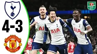 Tottenham 4-3 Manchester United | Extended Highlights and All Goals- 2024-25 HD