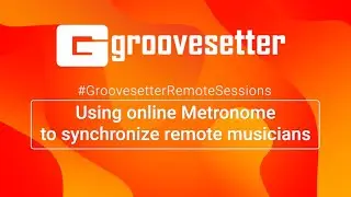 Using online metronome to synchronize remote musicians