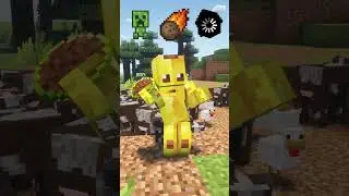 MUSZE ZAŁATAĆ WSZYSTKIE DZIURY! 🕳️ #minecraft #minecraftshorts