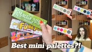 Testing out Miyo Makeup the Five points palettes