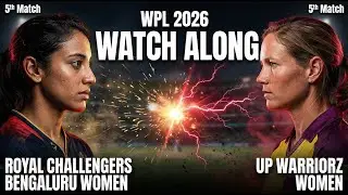 WPL 2026: Royal Challengers Bengaluru vs UP Warriorz LIVE! | Smriti Mandhana vs Meg Lanning | #wpl