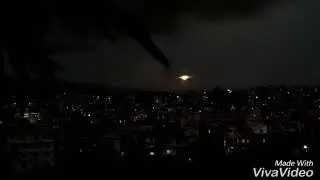 Nepal 2017 End of Dashain-2074 Purnima ,Full Moon Time Lapse