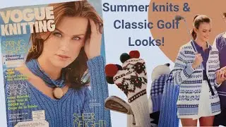 Knit a Golf Club Cover from a 90's Knitting Magazine!
