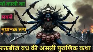 The True Story of Raktbeej&rsquo;s Death | Kali&rsquo;s Most Terrifying Form | Durga vs Raktbeej